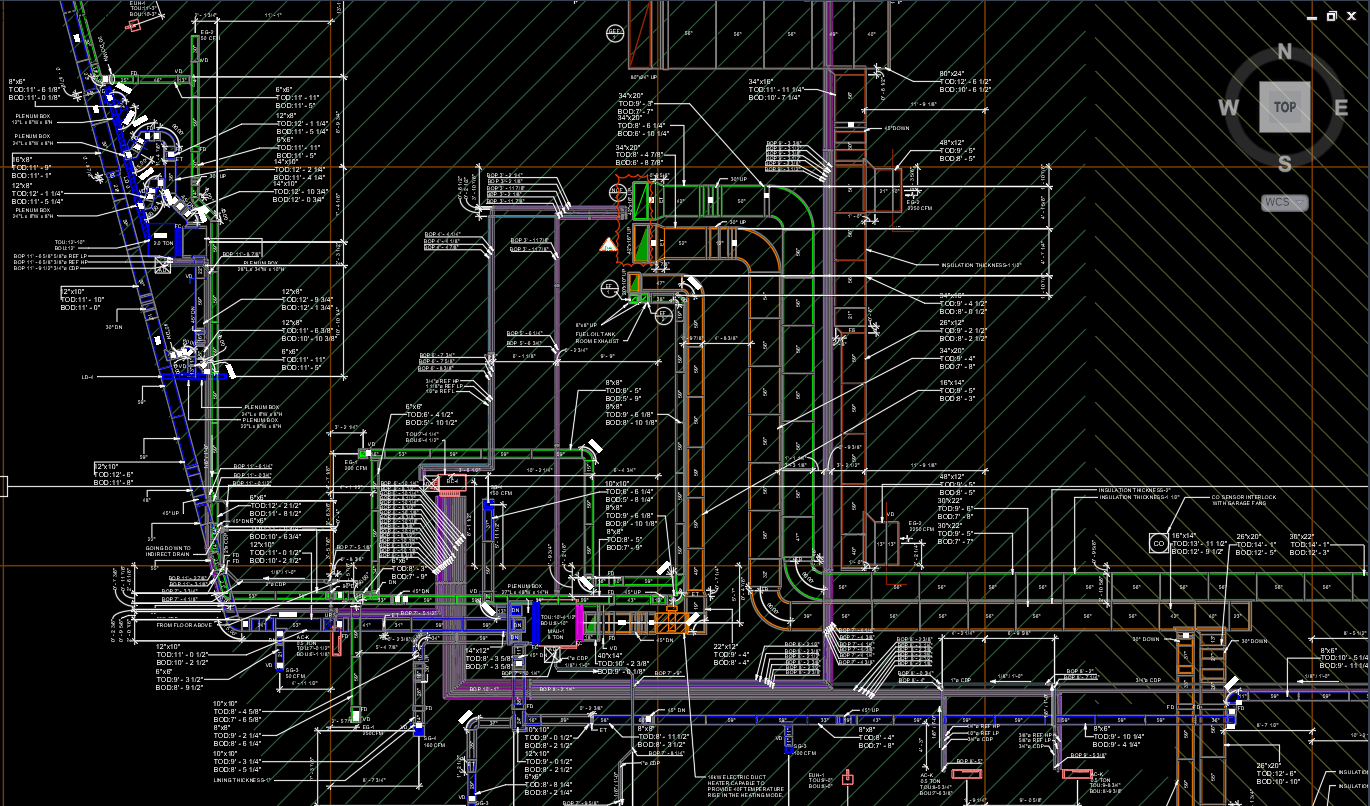 mep shop drawings